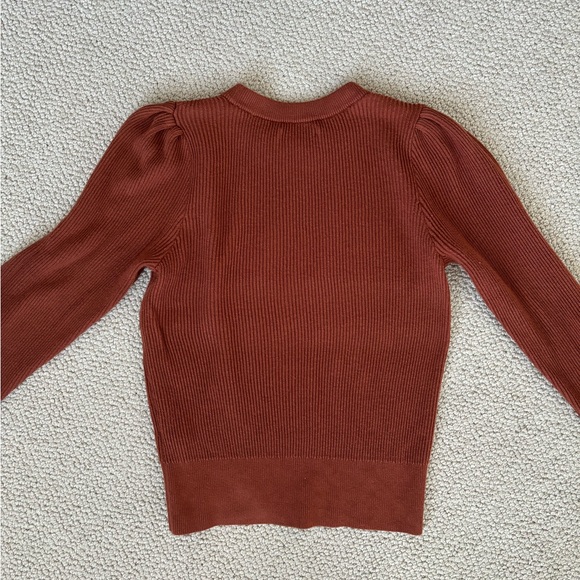 Abercrombie puff shoulder sweater - Picture 3 of 5